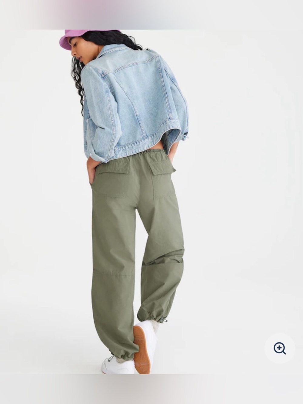 Aeropostale Baggy Parachute Pants
